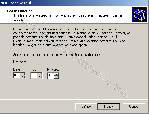 Перенос dhcp с windows 2003 на windows 2003